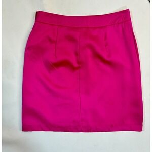 New‎ Look Pink Mini Skirt Size 4 Womens Hot Pink Short Skirt Career Party